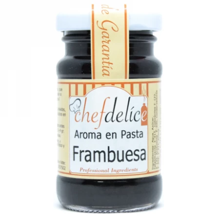 Frambuesa Aroma En Pasta Emulsionado Chefdelíce 50 gr