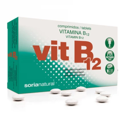 Vitamina B12 con 48 Comprimidos 200 mg