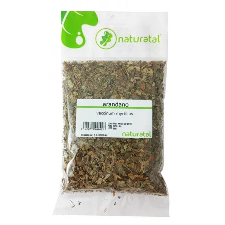 Infusión Hojas de Arándano (Vaccinium myrtillus) 40GR Naturatal