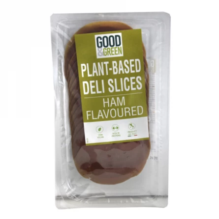Jamón Vegano Ahumado Vegalomo Lonchas Good&Green 90 g Jamón Vegano Ahumado Vegalomo Lonchas Good&Green 90 g