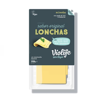Queso Original en Lonchas Violife 200 gr