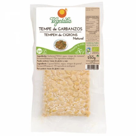 Tempeh de Garbanzo Vegetalia 250 gr Tempeh de Garbanzo Vegetalia 250 gr