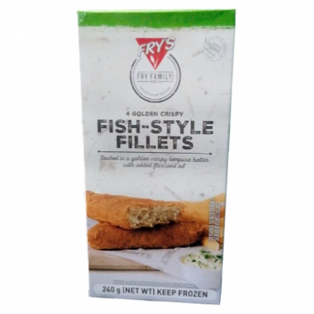 Filetes estilo Pescado Fry's 240 gr