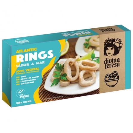 Calamares Atlantic Rings Divina Teresa 300 gr Calamares Atlantic Rings Divina Teresa 300 gr