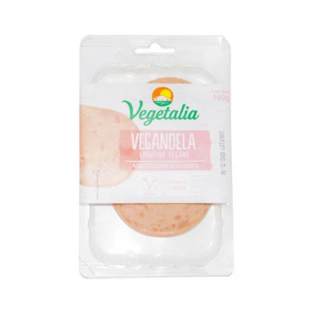 Mortadela Vegana en Lonchas Vegetalia 100 gr