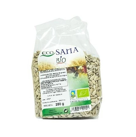 Semillas o Pipas de Girasol Ecológicas Bio 250 gr Ecosana