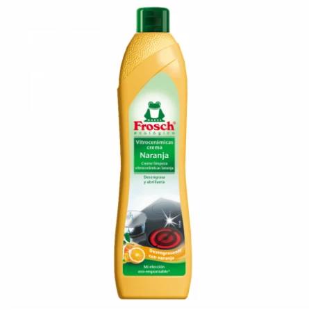 Vitrocerámica con extracto de Naranja 500 ml Frosch Vitrocerámica con extracto de Naranja 500 ml Frosch