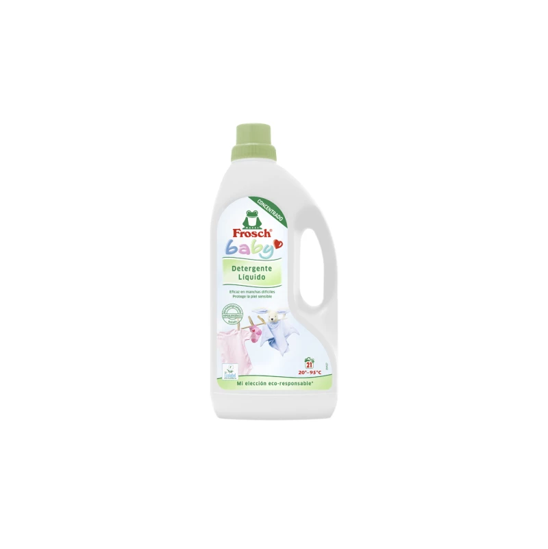 Frosch Baby - Detergente Líquido de Lavadora para Ropa de Bebé