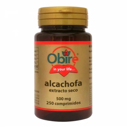Alcachofa Extracto Seco 250 comprimidos 500 mg