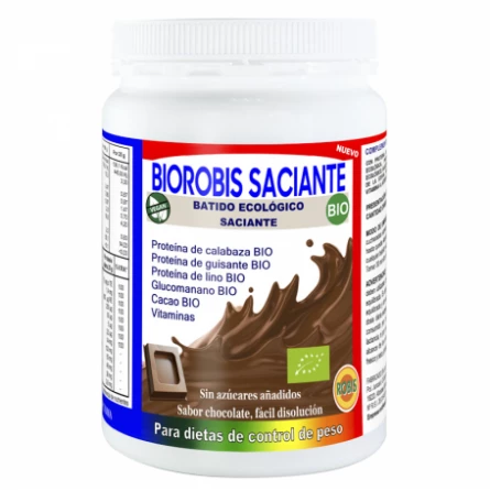 Batido Saciante Proteínas Vegetales con Cacao 300 gr Batido Saciante Proteínas Vegetales con Cacao 300 gr
