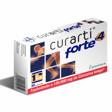 Curarti Forte Articulaciones Curcumina 30 Comprimidos