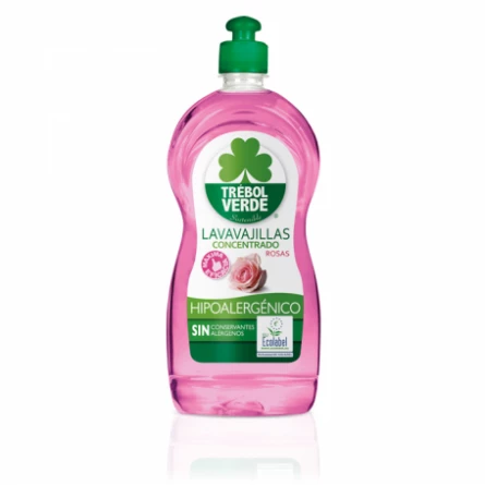 Lavavajillas Rosas Ecológico 750 ml