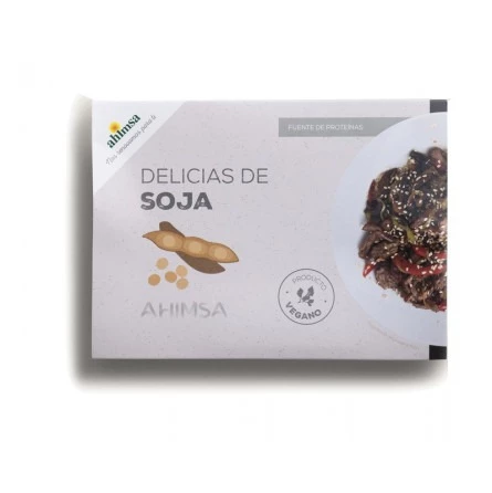 Delicias de Soja Bio Carne Vegetal Ahimsa 250 gr