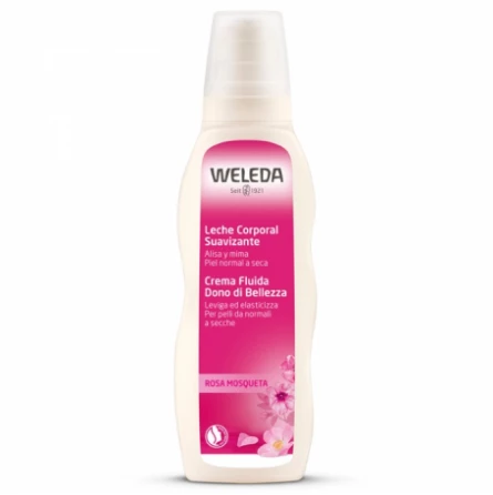 Leche Corporal Suavizante de Rosa Mosqueta 200 ml Weleda