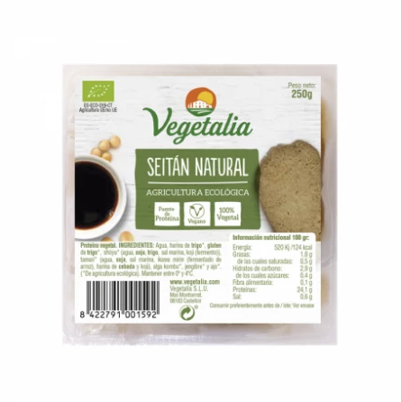 Seitán Fresco Bio Vegetalia 250 gr Seitán Fresco Bio Vegetalia 250 gr