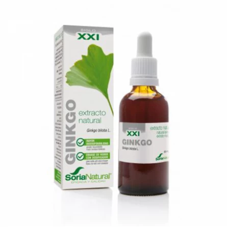 Extracto de Ginkgo Biloba 50 ml Soria Natural