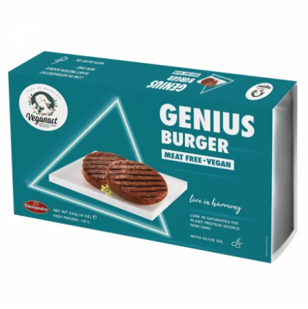 Hamburguesa Vegana Genius 230 gr