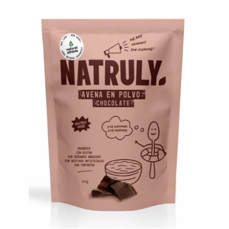 Proteína de Avena sabor Chocolate 1 kg Natruly