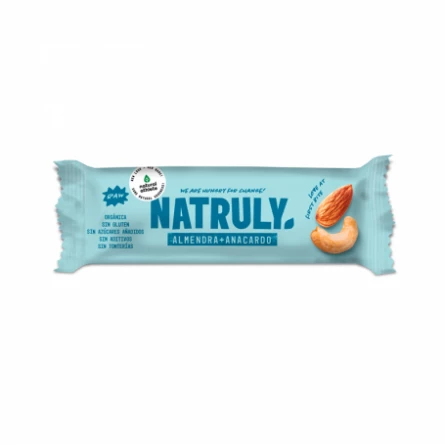 Barrita Energética de Almendra y Anacardo Natruly 40 gr