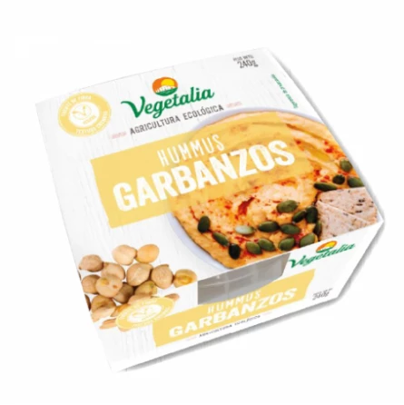 Hummus Bio Vegano Vegetalia 180 gr