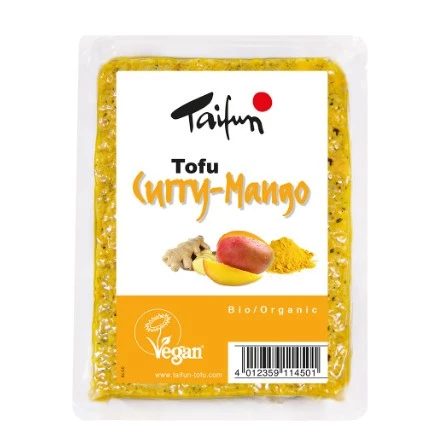 Tofu de Curry y Mango Taifun 200 gr Tofu de Curry y Mango Taifun 200 gr