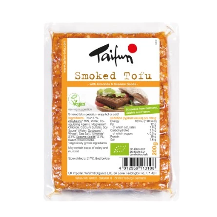 Tofu Ahumado con Almendra y Sésamo Taifun 200 gr