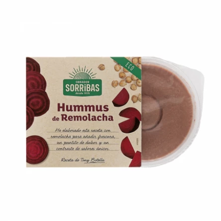 Hummus de Remolacha Sorribas 240 gr