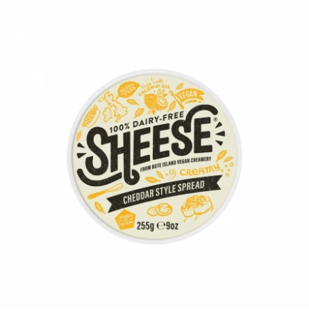 Queso Crema Vegano Cheddar Sheese 255 gr