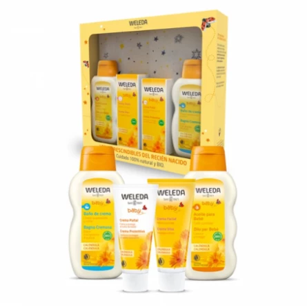 Weleda Bebe Set Regalo 4 Productos +Bolso Trolley Regalo