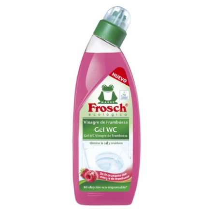 Limpia WC Gel Vinagre Frambuesa Ecológico Frosch 750 ml Limpia WC Gel Vinagre Frambuesa Ecológico Frosch 750 ml