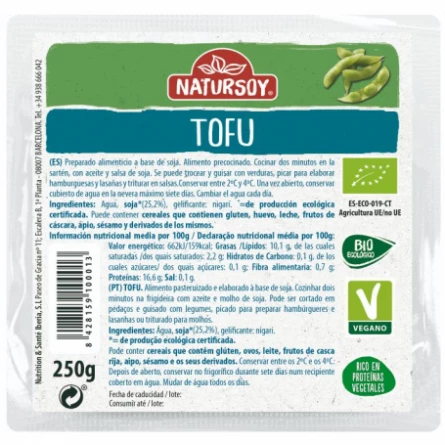 Tofu Bio Natursoy 250 gr
