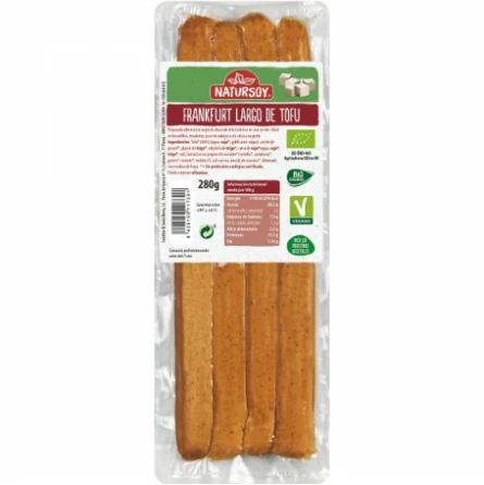 Salchichas Frankfurt de Tofu Largo Natursoy 280 gr