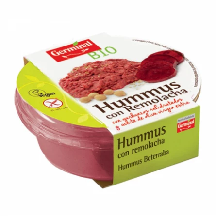 Hummus de Remolacha Sin Gluten Germinal 130 gr