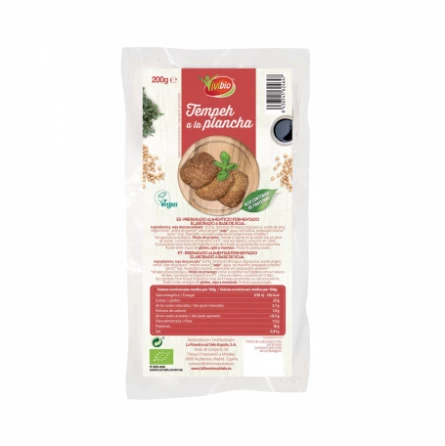 Tempeh a la Plancha Bio Vivibio 200 gr Tempeh a la Plancha Bio Vivibio 200 gr