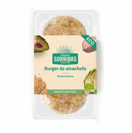 Hamburguesas de Alcachofa Obrador Sorribas 160 gr