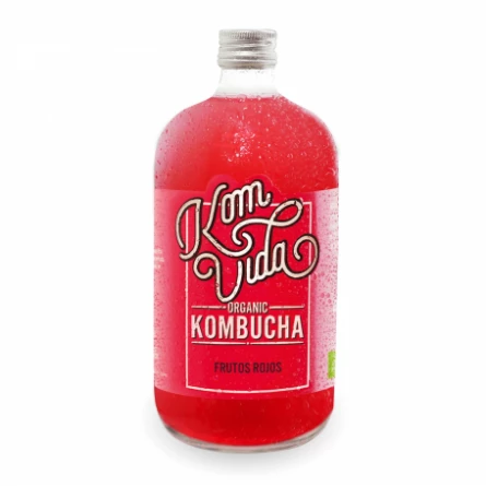 Té Kombucha de Frutos Rojos Komvida 750 ml