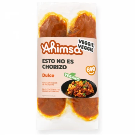 Chorizo Vegano Dulce ECO Ahimsa 230 gr