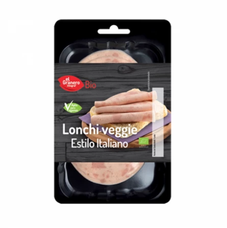 Mortadela Vegana en Lonchas Bio El Granero Integral 100 gr