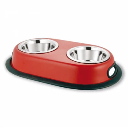 Comedero Mascotas Doble Rojo Nº2 Comedero Mascotas Doble Rojo Nº2