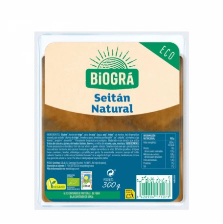 Seitán Natural ECO Biográ 300 gr