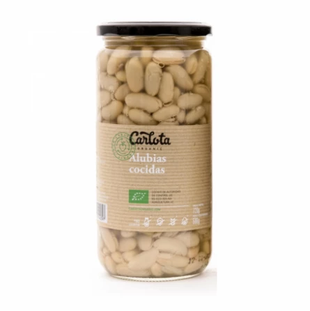 Alubias Cocidas Carlota Organic 720 gr