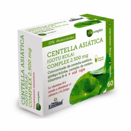 Centella Asiática Complex Nature Essential 60 cápsulas