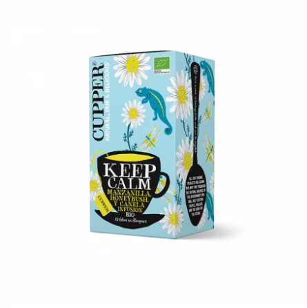 Infusión Keep Calm Eco Cupper 20 Bolsitas