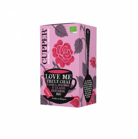 Infusión Love Me Truly Chai Eco Cupper 20 Bolsitas