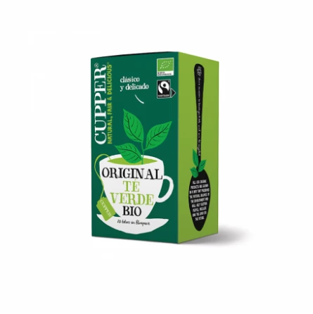 Té Verde Eco Cupper 20 Bolsitas