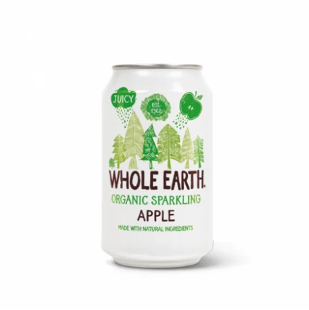 Refresco de Manzana Eco Whole Earth 330 ml
