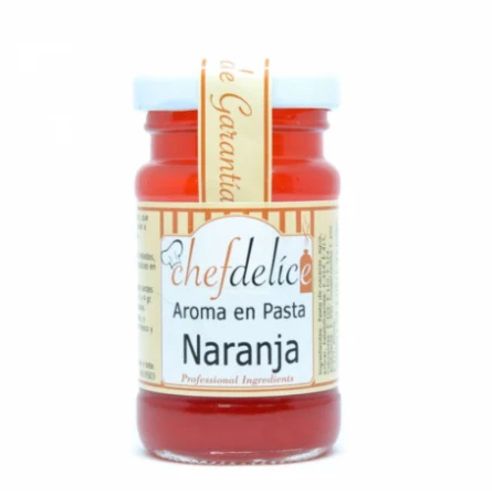 Aroma en Pasta Naranja Chefdelice 50 gr Aroma en Pasta Naranja Chefdelice 50 gr