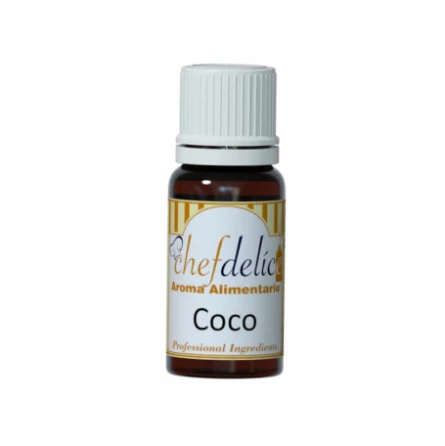 Aroma Concentrado de Coco Chefdelice 10 ml
