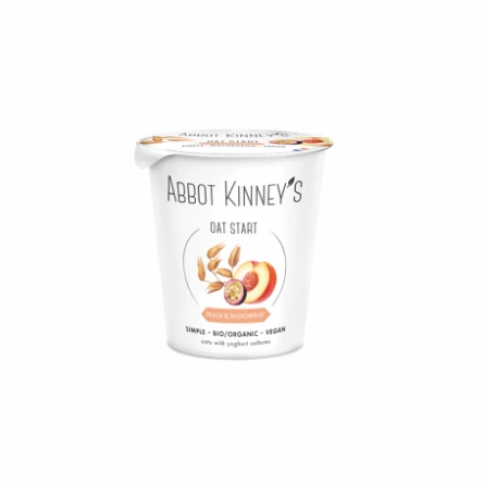 Yogur de Avena con Melocotón y Maracuyá Bio Abbot Kinney's 400 ml