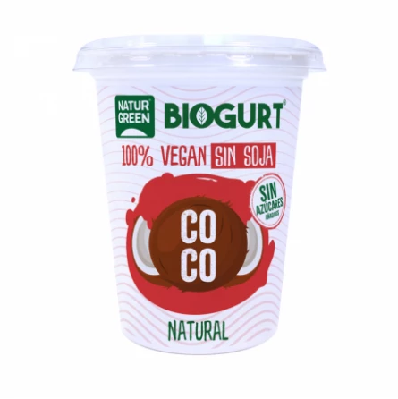 Biogurt de Coco Natural Eco Naturgreen 400 gr